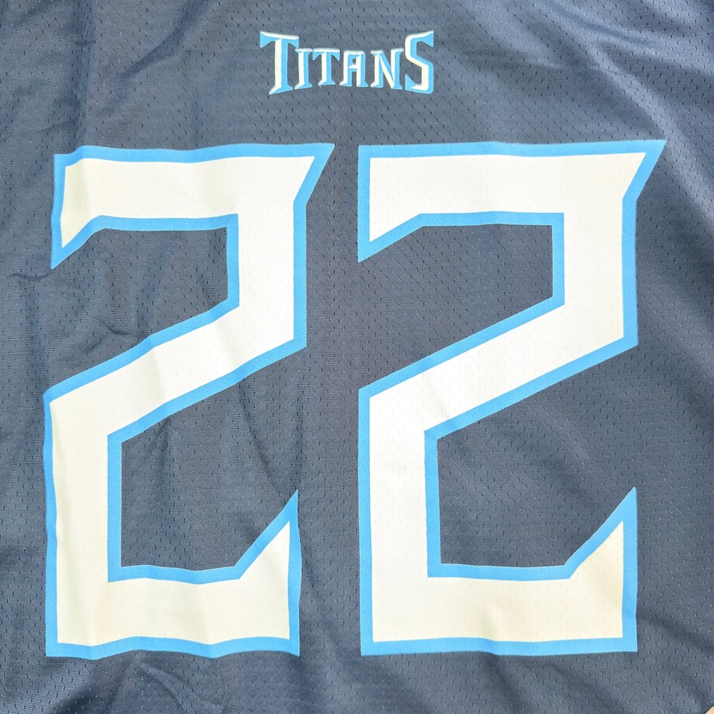 NEW NFL Pro Line Tennessee Titans Derrick Henry #22 Jersey NWT Men XL Dark Navy - Picture 2 of 14